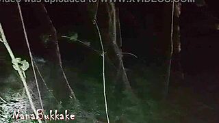 Cuck Films Park Slut's Stranger Interracial Orgy