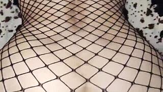 anal creampie with my milf secretary stockings office fuck