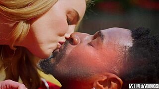 Milfy blonde devours ex bfs monster bbc deepthroat!