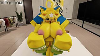 Furry Couple's Big Cock Anal Rocks Roblox House!