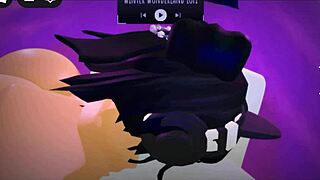 Whore Begs For Roblox Monster Cock Deep In Her Slutty Pussy