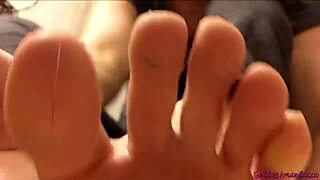 goddess amanda's foot fetish instructions got me barefoot toes worshiping 😍👣 homemade milf solo