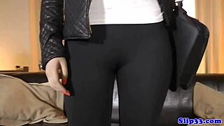 Old Man SCREWS Cocksucking British Teen 18+ Bent Over in Stockings