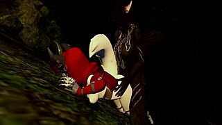 little red riding hood lost in furry forest monster futanari rough riding fantasy
