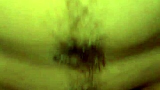 close-up pov missionary with huge cock stretching asian's tight juicy big pussy lips