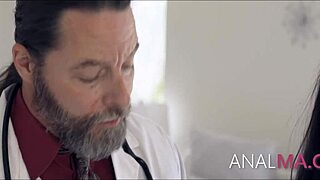 Doctor POUNDS MILF's Huge Ass Doggy in Hospital Bent Over Rectal Exam Fuck Fest!