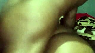 ebony teen's tight pussy gets massively stretched by black cock