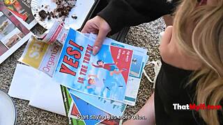 Skinny milf's harry potter cosplay turns into wild boob fuck gone wrong