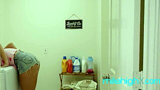 British babysitter fingers shy husband for rough cheating sex?