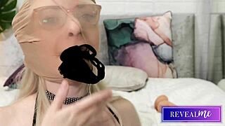 Kinky Italian Milf's Stocking Dildo Frenzy