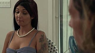 blonde bisexual stepsis Jessie Saint Katie Kush crave sharing monster cock so bad