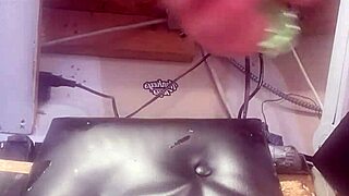 bottle shoved deep up ass solo huge insertion anal stretch