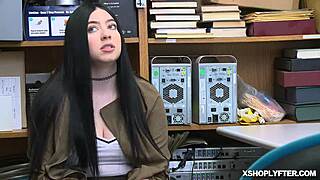 Big titted shoplifter fucked by lp officer at work