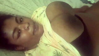 pregnant babe with huge natural tits takes massive bbc