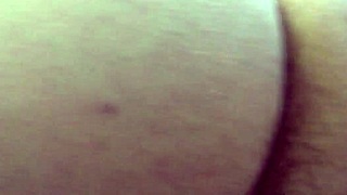 Trying deep anal insertion into my tight hole