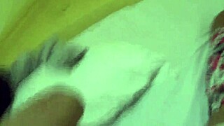 Colombian hotwife milf takes hard cock creampie cuckold threesome