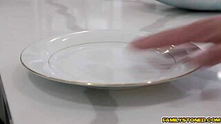 Pervy Teen Marley Brinx Bent Over Barefoot Doggystyle Pussy Romp In Bikini