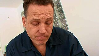 Why does this teen wife ride stranger's cock poolside while cuckold husband watches?