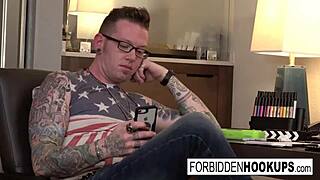 Riley pounds her step-brother hard and raw.