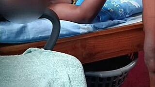 Real African Amateur Couple's Massive Cumshot on Sheer Fabric Full Clip