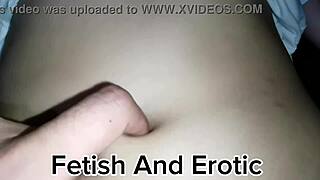 amateur fetish massage deep into her soft belly navel
