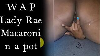 Lady Raex's Juicy Wet Pussy And Big Ass Closeup