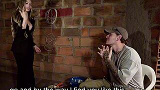 Ambar Prada Catches Employee Jerking Off and Delivers Epic Sex Lesson