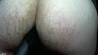 soloboy fingers and stretches tight ass in solo play session.