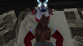 sapphire's long day bent over doggystyle cumshot on tits