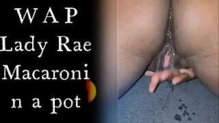 Lady Raex's Juicy Wet Pussy And Big Ass Closeup