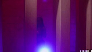 How does August Skye handle that big black cock ride?