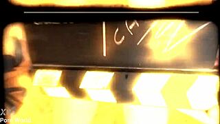 Blonde in Boots Offers Shaved Peach Pussy