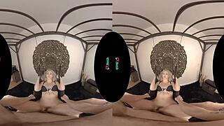 kay carter blonde bombshell rides your swing doggystyle cum explosion!