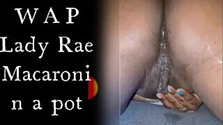 Lady Raex's Juicy Wet Pussy And Big Ass Closeup