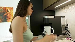 horny stepdaughter summer renee begs luke longly for taboo sex