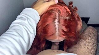 her gf's away so she blows a stranger talia foxx