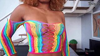 yo, sexy ebony rebeca villar gapes from 3 huge cocks in dp anal madness!