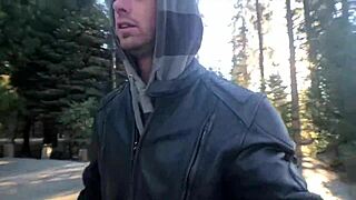 Monster Cock Pounds Blonde Brunette Outdoors On Sequoias Trail Public POV