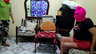 Innocent Fat Latina Stepdaughter Invites Daddy For Homemade Sex While Husband Away