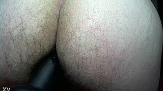 soloboy fingers and stretches tight ass in solo play session.