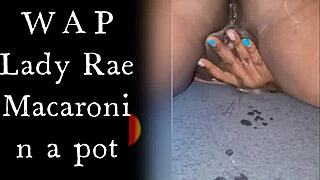 Lady Raex's Juicy Wet Pussy And Big Ass Closeup