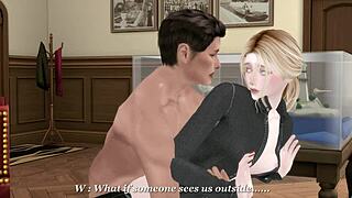 ever wonder how boss fucks wife at work romantic office