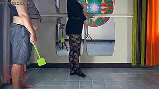 bad ballerina regina noir spanked hard then mouth and pussy fucked by teacher