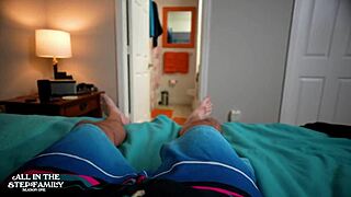 Stepmom's Bikini Got Me Horny on Vacation So She Jerked Me Off