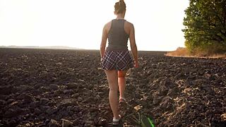 watching schoolgirl upskirt cameltoe flash full panties outdoors