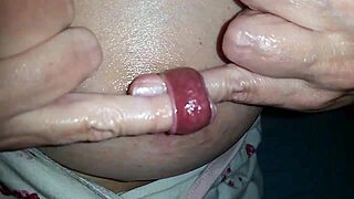 kinky milf fingers extreme pierced nipples painfully