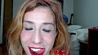 Smoking cig showing off my slutty brazilian pussy 🔥😈