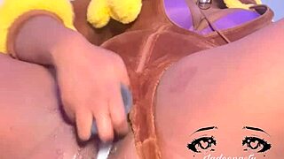 Lopunny cosplay soaks bed in squirting missionary frenzy