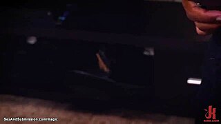 Bound Milf's Monster Tits Bounce on BBC