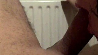 brother-in-law shoves big cock down my throat during phone call!